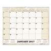 HOUSE OF DOOLITTLE Recycled Monthly Horizontal Wall Calendar, 14 7/8 x 12, 2017