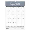 HOUSE OF DOOLITTLE Recycled Bar Harbor Wirebound Monthly Wall Calendar, 15 1/2 x 22, 2017
