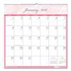 HOUSE OF DOOLITTLE Recycled Breast Cancer Awareness Monthly Wall Calendar, 12 x 12, 2017