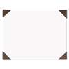 HOUSE OF DOOLITTLE 100% Recycled Doodle Desk Pad, Unruled, 50 Sheets, Refillable, 22 x 17, Brown