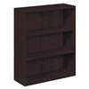HON COMPANY 10500 Series Laminate Bookcase, Three-Shelf, 36w x 13-1/8d x 43-3/8h, Mahogany