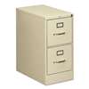 HON COMPANY 510 Series Two-Drawer Full-Suspension File, Letter, 29h x25d, Putty