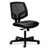 HON COMPANY Volt Series Mesh Back Leather Task Chair, Black
