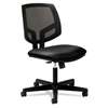 HON COMPANY Volt Series Mesh Back Task Chair with Synchro-Tilt, Black Leather