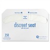 Health Gards DS5000CT Discreet Half-Fold Toilet Seat Covers, White, 250/Pack, 20 Packs/Carton