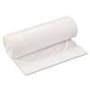 INTEGRATED BAGGING SYSTEMS Low-Density Can Liner, 33 x 39, 33gal, .8mil, White, 25/Roll, 6 Rolls/Carton