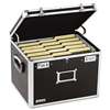 IDEASTREAM CONSUMER PRODUCTS Locking File Chest Storage Box, Letter/Legal, 17-1/2 x 14 x 12-1/2, Black
