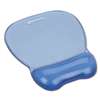 INNOVERA Gel Mouse Pad w/Wrist Rest, Nonskid Base, 8-1/4 x 9-5/8, Blue