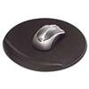 Kelly Computer Supply 50155 Viscoflex Memory Foam Oval Mouse Pad, Black