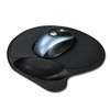 ACCO BRANDS, INC. Extra-Cushioned Mouse Wrist Pillow Pad, Black