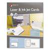 CHARTPAK/PICKETT Unruled Microperforated Laser/Ink Jet Index Cards, 3 x 5, White, 150/Box