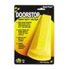 MASTER CASTER COMPANY Giant Foot Doorstop, No-Slip Rubber Wedge, 3-1/2w x 6-3/4d x 2h, Safety Yellow