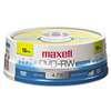 MAXELL CORP. OF AMERICA DVD-RW Discs, 4.7GB, 2x, Spindle, Gold, 15/Pack