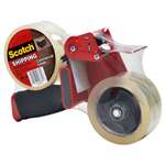 3M/COMMERCIAL TAPE DIV. Packaging Tape Dispenser with 2 Rolls of Tape, 1.88" x 54.6yds