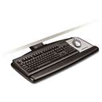 3M/COMMERCIAL TAPE DIV. Sit/Stand Easy Adjust Keyboard Tray, Standard Platform, 25 1/2w x 12d, Black
