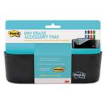 3M/COMMERCIAL TAPE DIV. Dry Erase Accessory Tray, 8 1/2 x 3 x 5 1/4, Black
