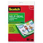 3M/COMMERCIAL TAPE DIV. Self-Sealing Laminating Sheets, 6.0 mil, 8 1/2 x 11, 10/Pack