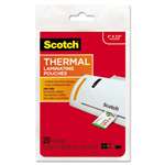 3M/COMMERCIAL TAPE DIV. Business Card Size Thermal Laminating Pouches, 5 mil, 3 3/4 x 2 3/8, 20/Pack