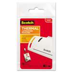 3M/COMMERCIAL TAPE DIV. ID Badge Size Thermal Laminating Pouches, 5 mil, 4 1/4 x 2 1/5, 10/Pack