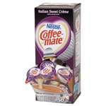 NESTLE Liquid Coffee Creamer, Italian Sweet Creme, 0.375 oz Cups, 50/Box