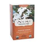 NUMI Organic Teas and Teasans, 1.27oz, Jasmine Green, 18/Box