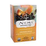 NUMI Organic Teas and Teasans, 1.58oz, White Orange Spice, 16/Box