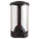 ORIGINAL GOURMET FOOD COMPANY 100-Cup Percolating Urn, Stainless Steel