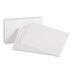 ESSELTE PENDAFLEX CORP. Unruled Index Cards, 4 x 6, White, 100/Pack