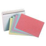 ESSELTE PENDAFLEX CORP. Spiral Index Cards, 4 x 6, 50 Cards, Assorted Colors