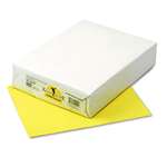 PACON CORPORATION Kaleidoscope Multipurpose Colored Paper, 24lb, 8-1/2 x 11, Lemon Yellow, 500/Rm