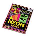 PACON CORPORATION Array Colored Bond Paper, 24lb, 8-1/2 x 11, Assorted Neon, 100 Sheets/Pack