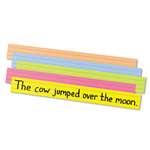 PACON CORPORATION Sentence Strips, 24 x 3, Assorted Bright Colors, 100/Pack