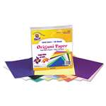 PACON CORPORATION Origami Paper, 30 lbs., 9 x 9, Assorted Bright Colors, 40 Sheets/Pack