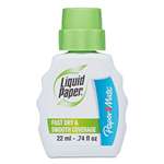 SANFORD Fast Dry Correction Fluid, 22 ml Bottle, White, 1/Dozen