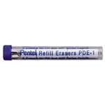 PENTEL OF AMERICA Eraser Refills, PDE1, 5/Tube