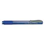 PENTEL OF AMERICA Clic Eraser Pencil-Style Grip Eraser, Blue