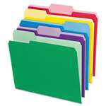 ESSELTE PENDAFLEX CORP. File Folders with Erasable Tabs, 1/3 Cut Top Tab, Letter, Assorted, 30/Pack