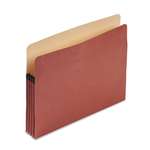 ESSELTE PENDAFLEX CORP. Earthwise 100% Recycled File Pocket, 3 1/2" Exp, Letter, Red Fiber