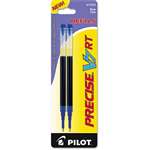 PILOT CORP. OF AMERICA Refill for Precise V7 RT Rolling Ball, Fine, Blue Ink, 2/Pack