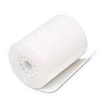 PM COMPANY Single Ply Thermal Cash Register/POS Rolls, 2 1/4" x 80 ft., White, 50/Ctn