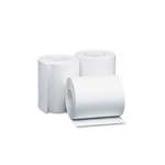 PM COMPANY Single Ply Thermal Cash Register/POS Rolls, 4 3/8" x 127 ft., White, 50/Ctn