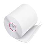 PM COMPANY Paper Rolls, Two Ply Receipt Rolls, 3" x 90 ft, White/White, 50/Carton