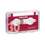 Philips LFH000560 Audio & Dictation Mini Cassette, 30 Minutes (15 x 2), 10/Pack