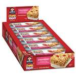 QUAKER OATS COMPANY Chewy Yogurt Granola Bars, 1.23 oz Bar, Strawberry, 12/Box