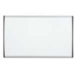QUARTET MFG. Magnetic Dry-Erase Board, Steel, 14 x 24, White Surface, Silver Aluminum Frame