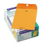QUALITY PARK PRODUCTS Clasp Envelope, 6 1/2 x 9 1/2, 28lb, Brown Kraft, 100/Box