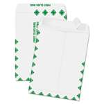 QUALITY PARK PRODUCTS Redi-Strip Catalog Envelope, 9 x 12, First Class Border, White, 100/Box