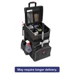 RUBBERMAID COMMERCIAL PROD. Executive Quick Cart, Large, 14 1/4 x 16 1/2 x 25, Dark Gray