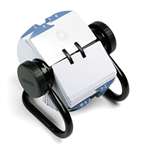 ROLODEX Open Rotary Card File Holds 500 2-1/4 x 4 Cards, Black