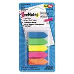REDI-TAG CORPORATION SeeNotes Transparent-Film Arrow Page Flags, Assorted Colors, 50/Pad, 5 Pads